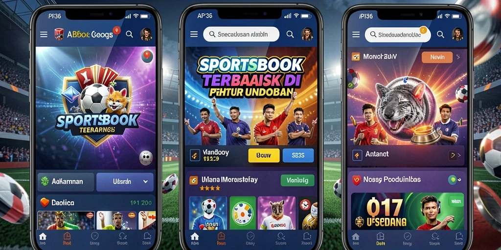 Tampilan menarik dari gameplay Sportsbook API36.