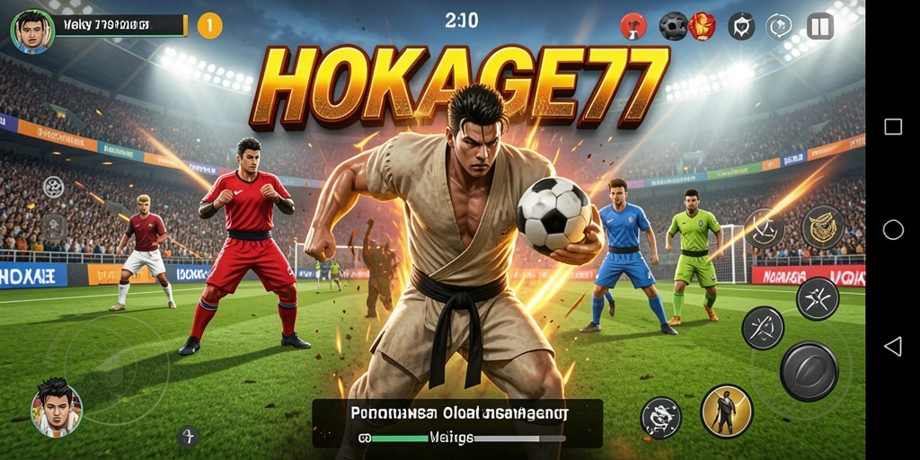 Tampilan menarik dari gameplay HOKAGE77 yang mengasikan.