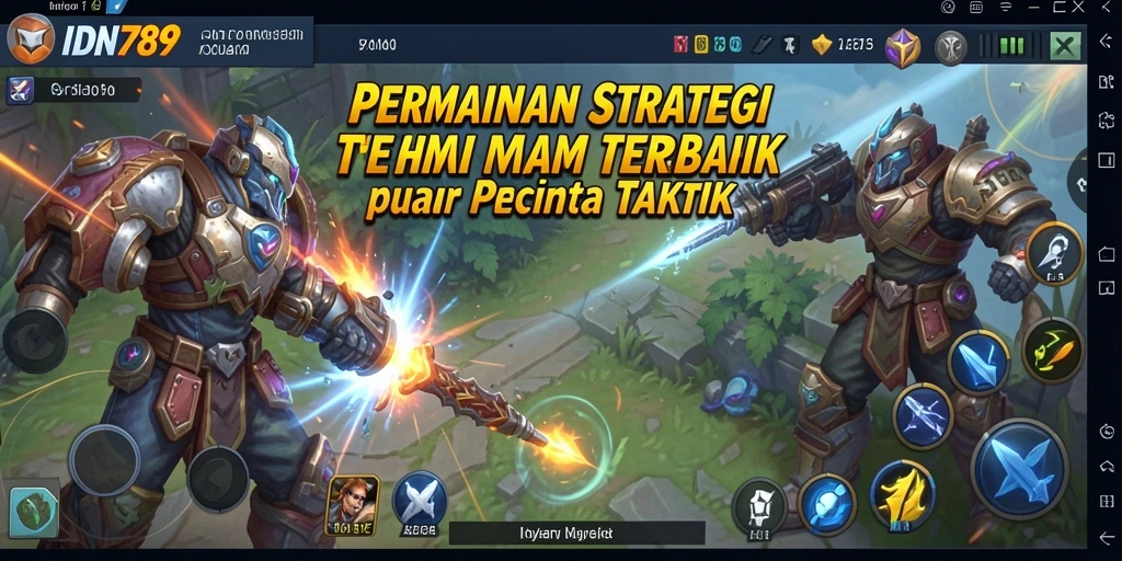 Tangkapan layar permainan IDN789 yang menampilkan strategi pertempuran mendebarkan.