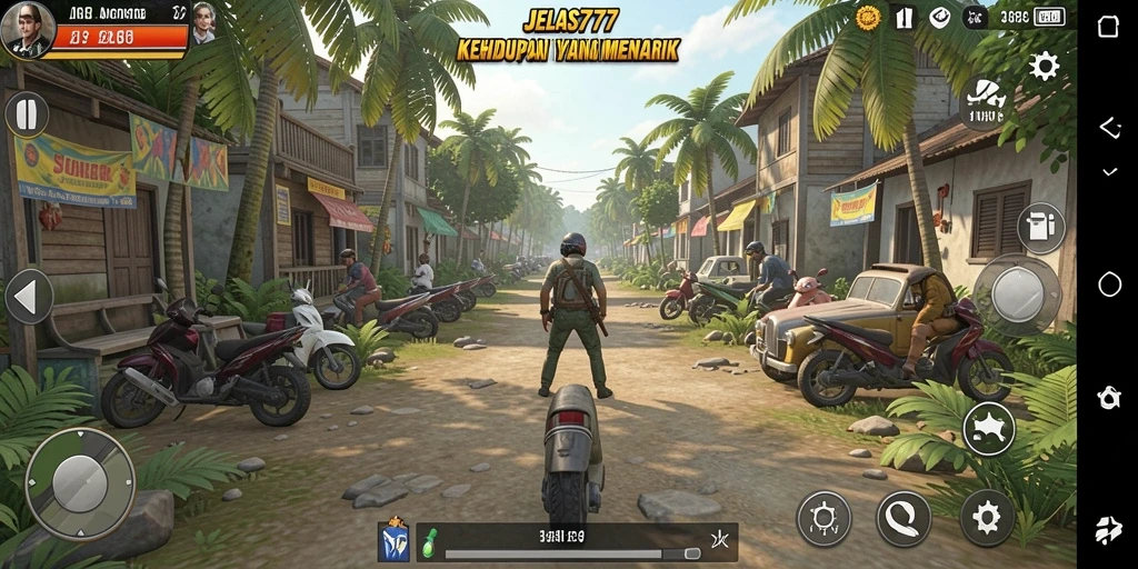 Screenshot JELAS777 menampilkan gameplay simulasi yang seru dan interaktif.