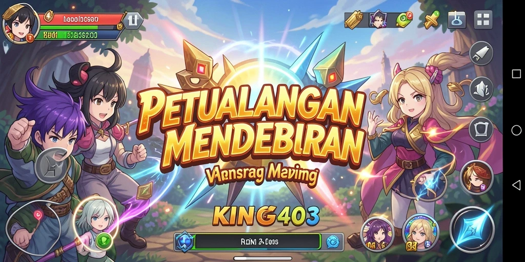 Tampilan gameplay KING403 yang imersif dan penuh aksi.