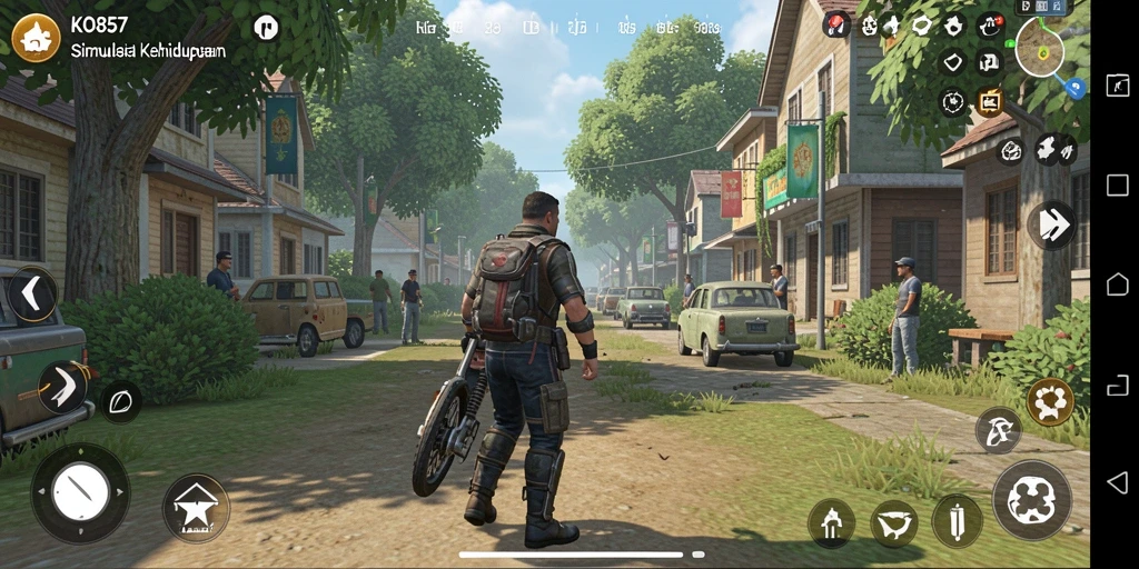 Tangkapan layar menampilkan gameplay menyenangkan dari KO857.