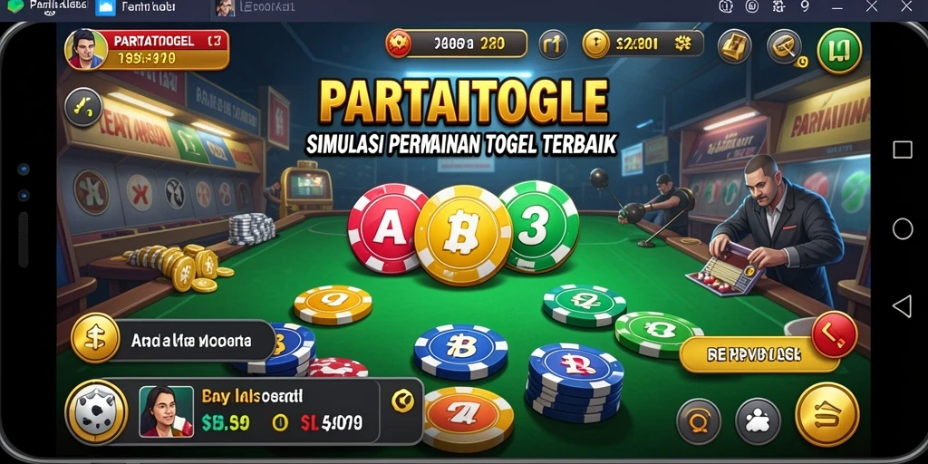 Tampilan gameplay PARTAITOGEL yang menarik dan interaktif.