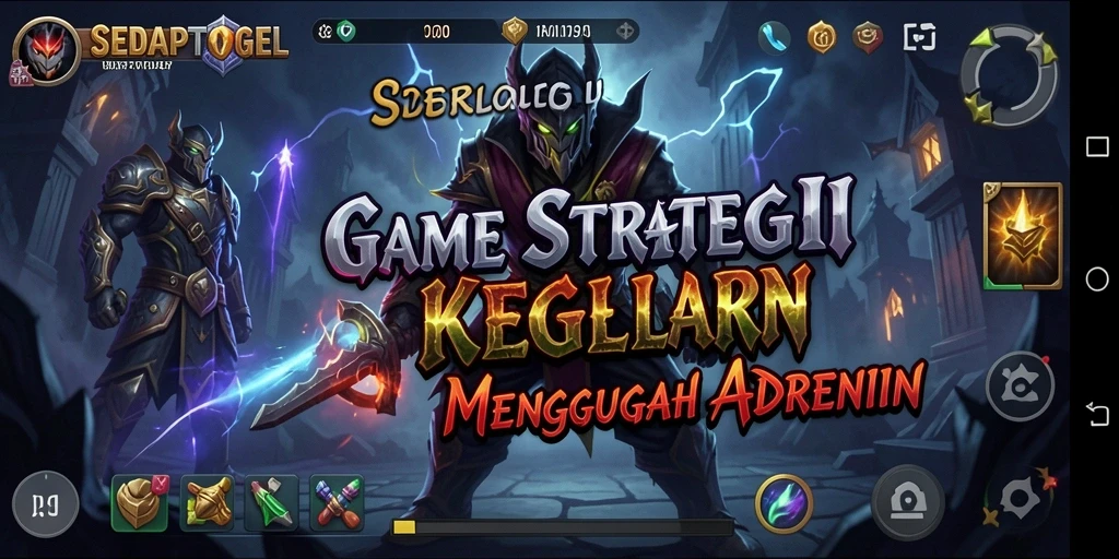 Tampilan dinamis gameplay strategi yang memikat.