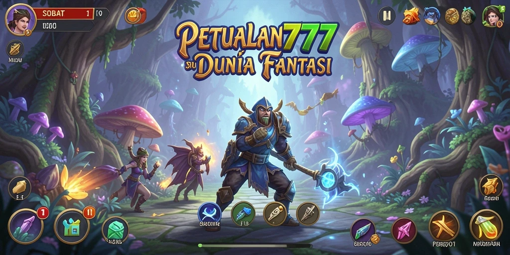 Tangkapan layar utama dari gameplay SOBAT777 yang menampilkan momen petualangan seru.