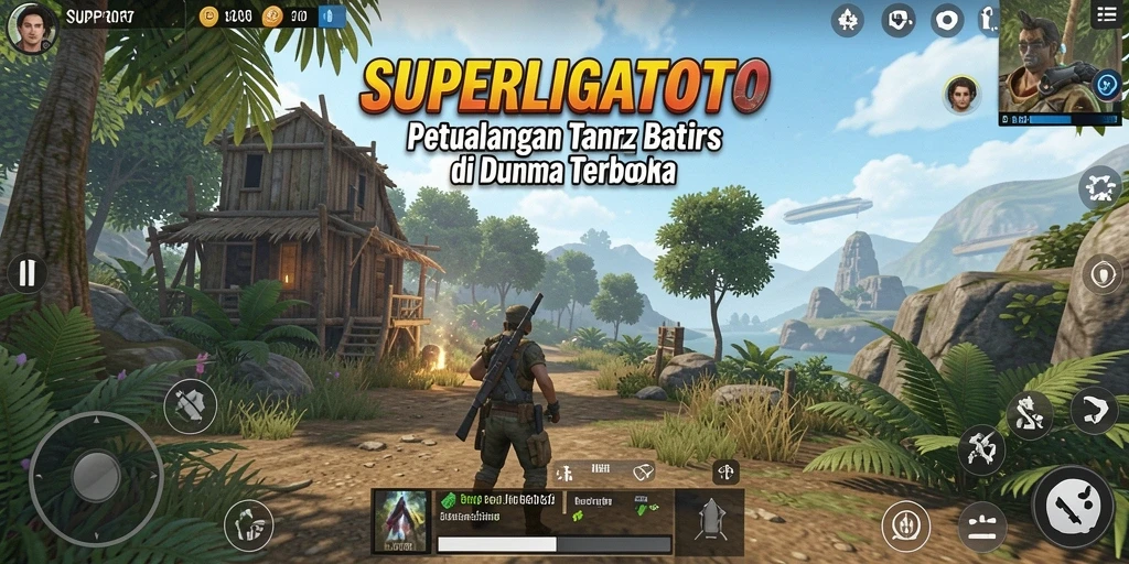 Gameplay seru di dunia terbuka SUPERLIGATOTO.